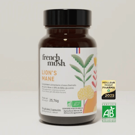 French Mush triomphe aux Pharma Awards 2025 : Le Lion's Mane Gélule élu meilleur produit ! - French Mush