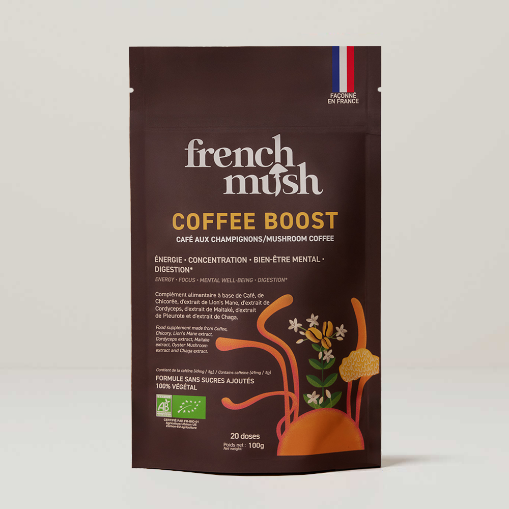 Boisson Boost Bio · Café