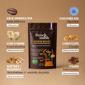 French Mush compléments alimentaires à base d'extraits de champignons médicinaux biologiques fabriqués en France Boisson Boost Bio · Café - boisson -