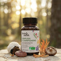 French Mush compléments alimentaires à base d'extraits de champignons médicinaux biologiques fabriqués en France - Complexe 5 Champignons Bio - French Mush-gélules