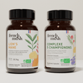 French Mush compléments alimentaires à base d'extraits de champignons médicinaux biologiques fabriqués en France Complexe Champignons 5 - Lion's Mane Bio - gélules -