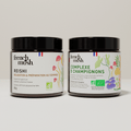 French Mush compléments alimentaires à base d'extraits de champignons médicinaux biologiques fabriqués en France Complexe Champignons 5 - Reishi en poudres - poudre -